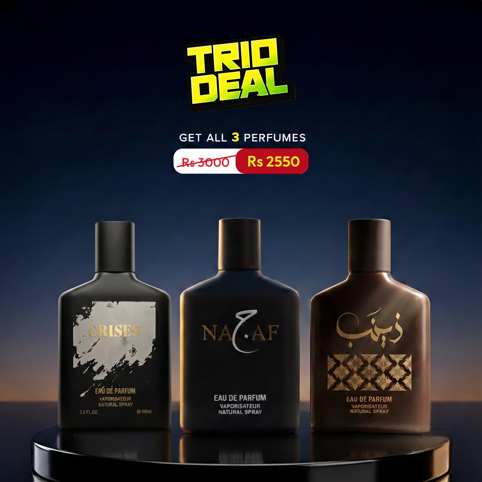 The Fragrance Trio Deal Crises, Zainab, & Najaf