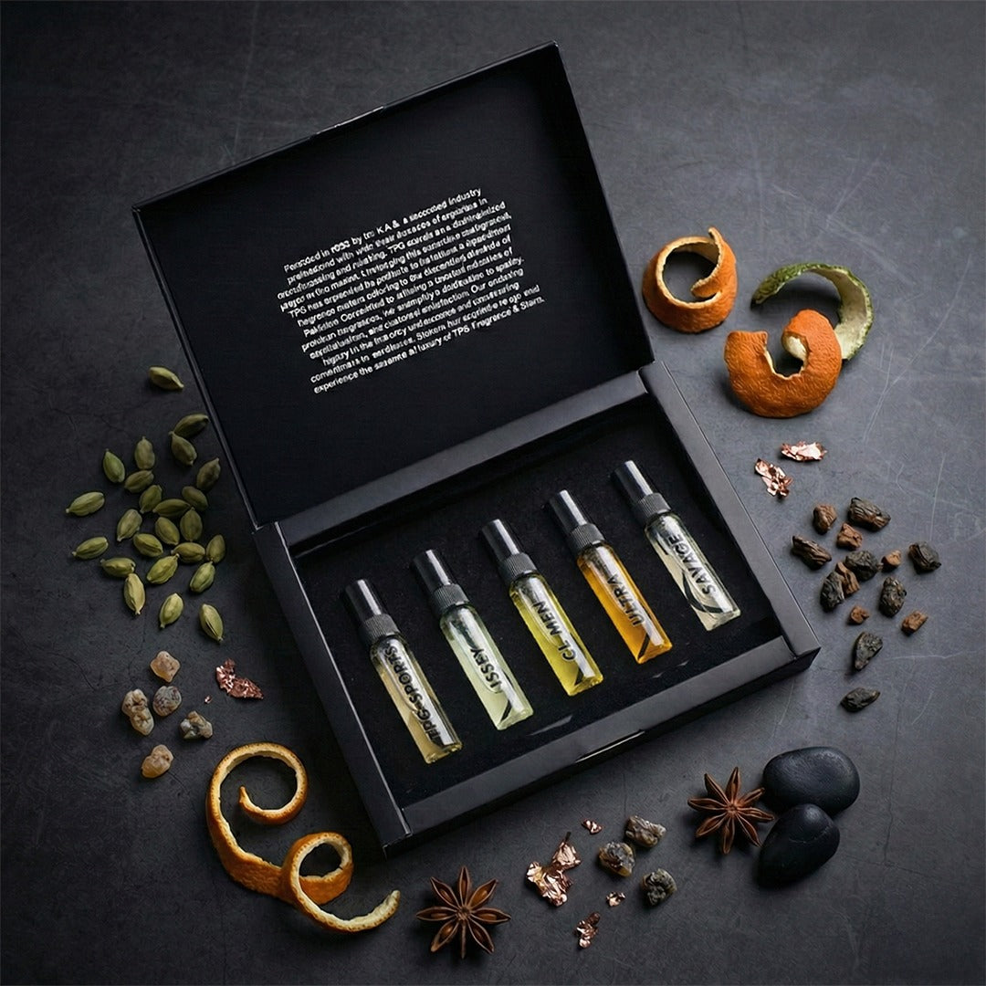 Men’s Discovery Set (5 Top Rated Perfume Testers)