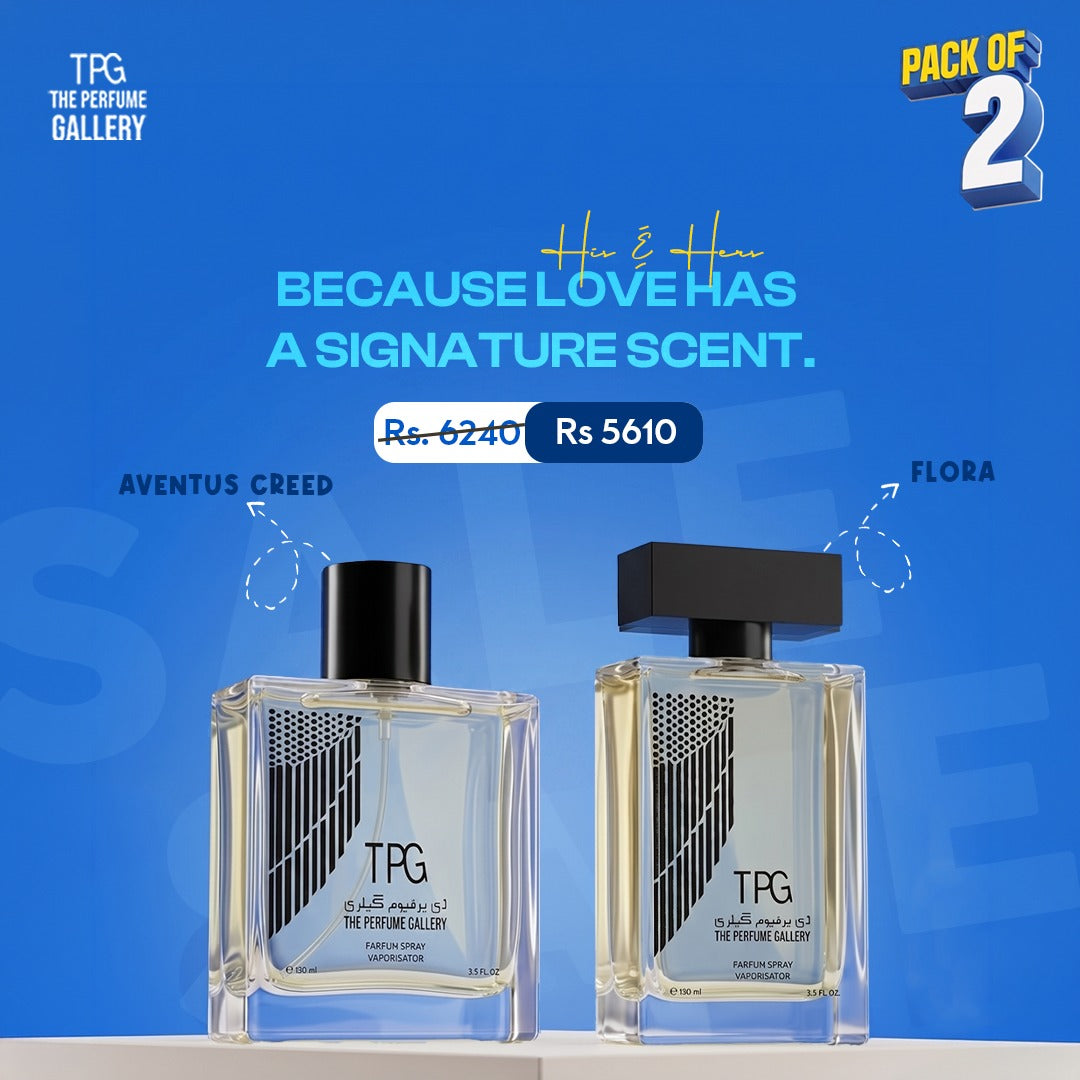 Pack Of 2 Deal : Aventus Creed + Flora